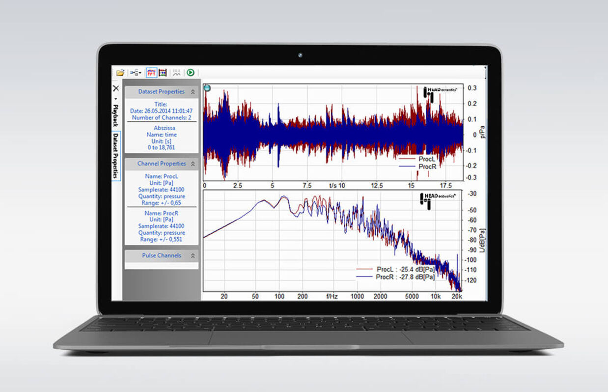 TUNE evaluate radio broadcast signals on laptop