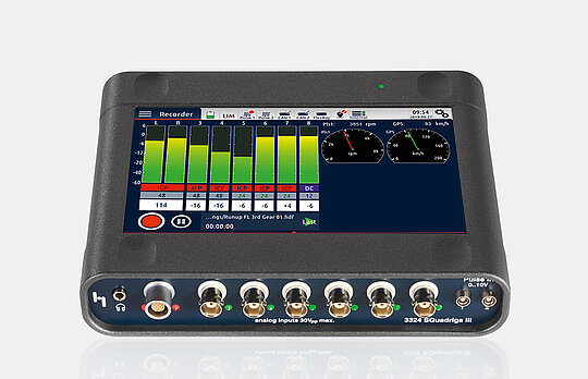 SQuadriga III – Standard system for mobile sound and vibration measurement